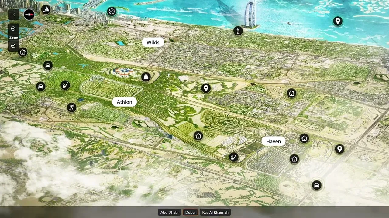3D Interactive Map